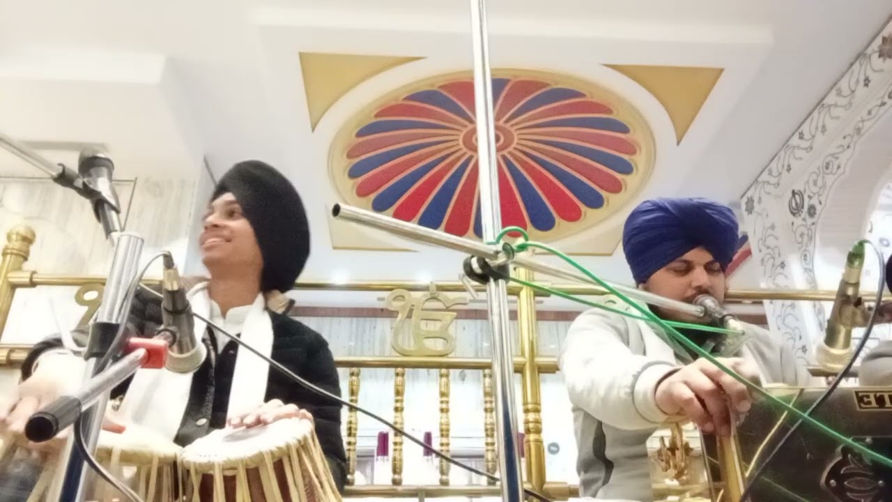 Bhai Gurwinder singh ji hajuri ragi Shri darbar sahib dera baba nank