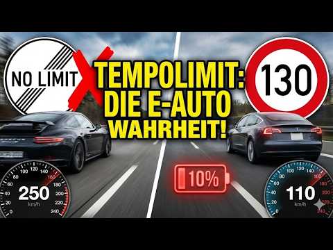 Das Ende der Autobahn Warum E Autos das Tempolimit ERZWINGEN! ⚡️🚗 - YouTube