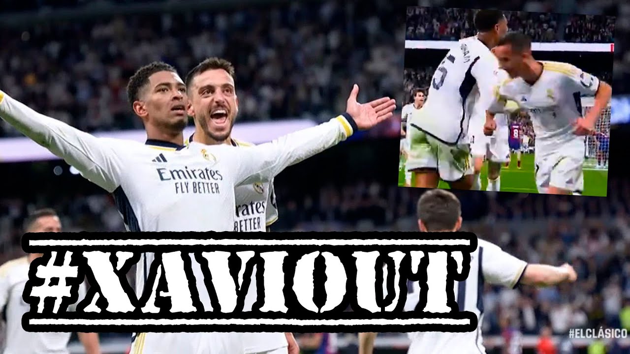 El Real Madrid Gana el Clasico y la Liga al Barcelona 3 a 2 Xavi Out # ...