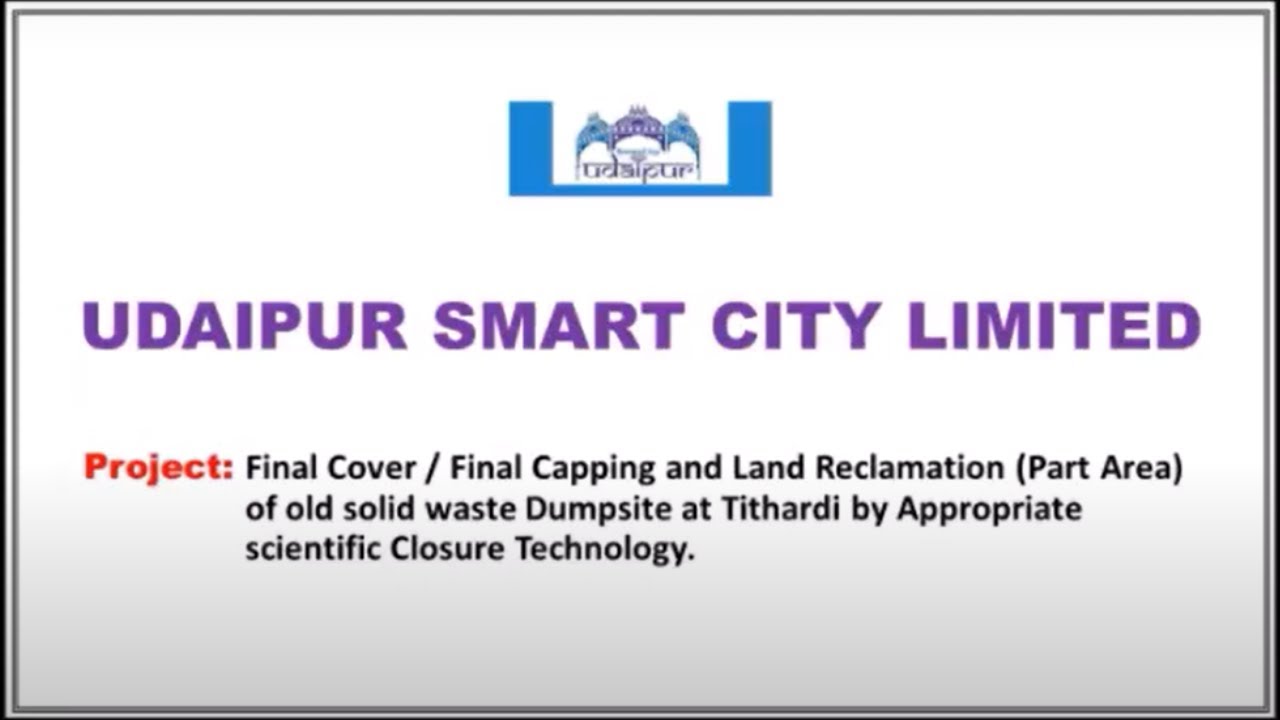 Udaipur Scientific Landfill Capping
