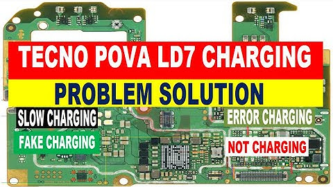 Tecno Pova LD7 Charging Problem Solution | Battery Connector Jumper | Not Charging | Error Charging