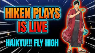 GRINDING & GIVEAWAY | HAIKYU FLY HIGH!  SHORT STREAM (1Hour)