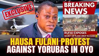 BREAKING: Hausa Fulani Protest Erupts I Rufai Powerful Revelation About Asaba Plane Incident