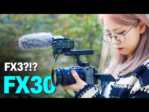 SONY <strong>FX30</strong>, 미래의 카메라 감독을 키우는 카메라