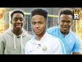 Raheem Sterling Vs KSI Vs Manny  - WOODWORK CHALLENGE | Rule'm Sports