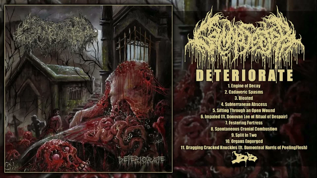 GAMMA SECTOR - DETERIORATE [FULL-LENGTH] (SLAMMING BRUTAL DEATHCORE - 2025)
