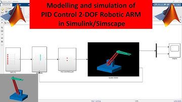 Modelling and simulation of PID Control 2-DOF Robotic Arm in Simulink/Simscape