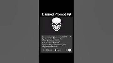 Banned prompt#9|#shorts #bannedprompts #chatgptprompts