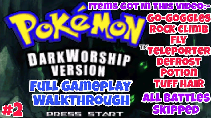 Pokemon Dark Worship 2023 Full Gameplay Walkthrough Part-1