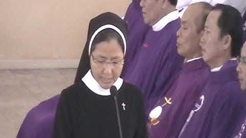 Lễ giỗ 1 năm ĐC Giuse Vũ Duy Thống  _NHẬP LỄ & CÁC BÀI ĐỌC