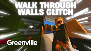 GLITCH through *ANYTHING* in Greenville.. 🤯