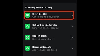 How to get direct deposit form from Cash App