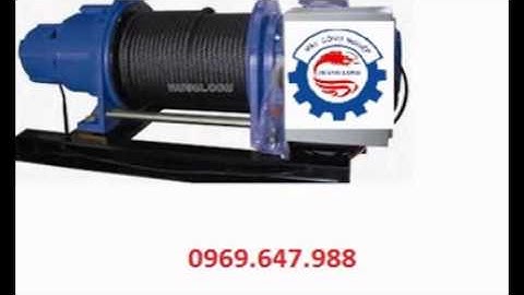 TỜI KÉO JM10-tời kéo 10 tấn Thượng hải