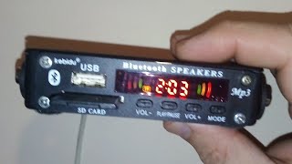 Convert old music system to USB, Bluetooth, aux, FM, SD Card
