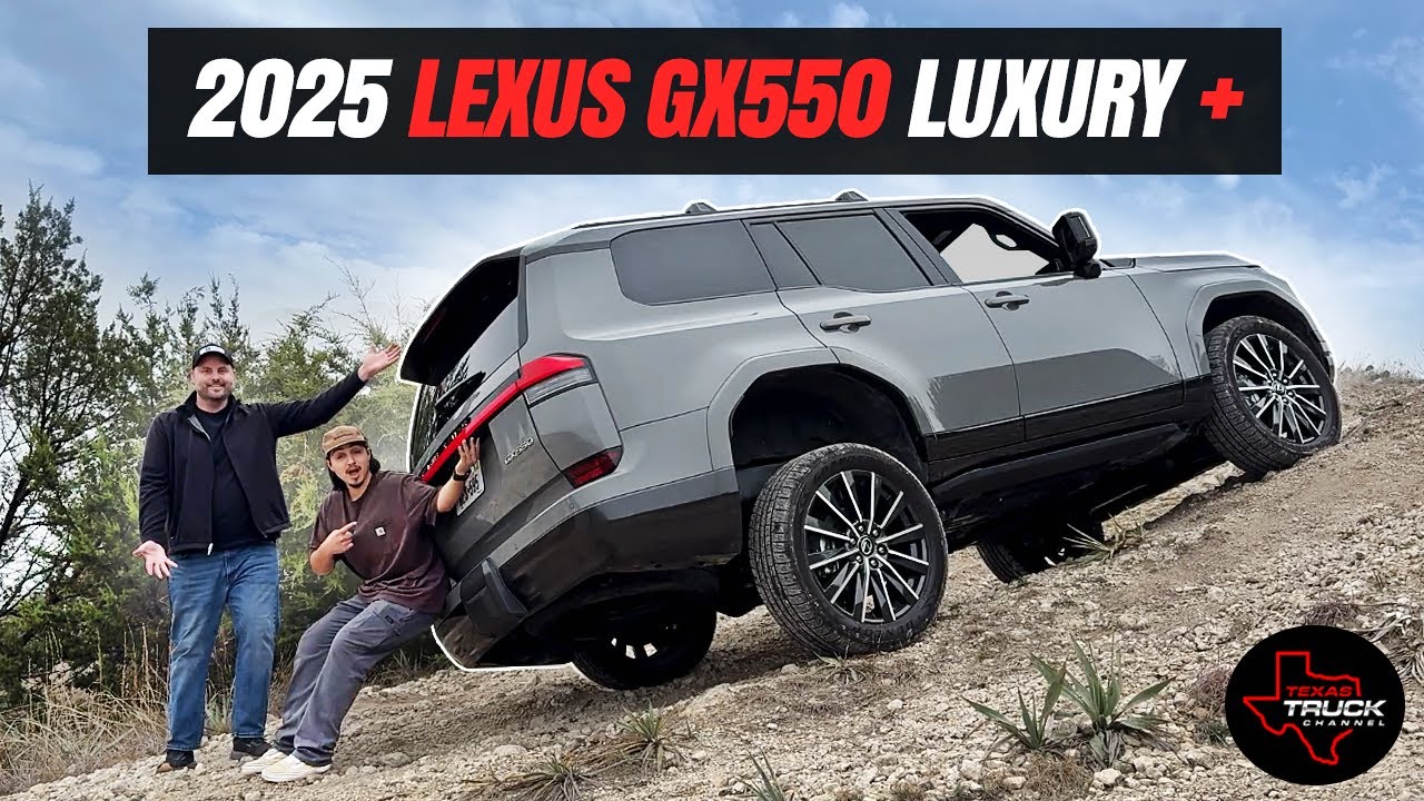 Is The Lexus GX550 Luxury + Good Off Road? - TTC Hill Test