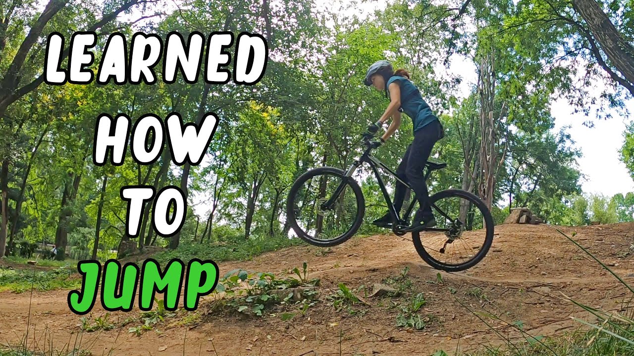 I learned how to JUMP on MTB Learn with me YouTube