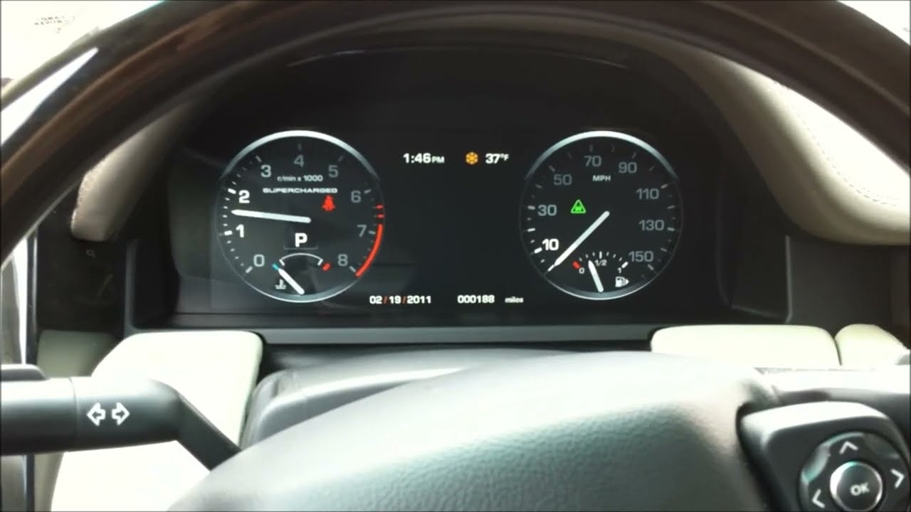 Starting the 2011 Range Rover Autobiography - YouTube