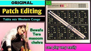 Original Tabla mix Western Congo Patch Editing | Roland Spd 20 & Spd 20x | #Octapad_music screenshot 2