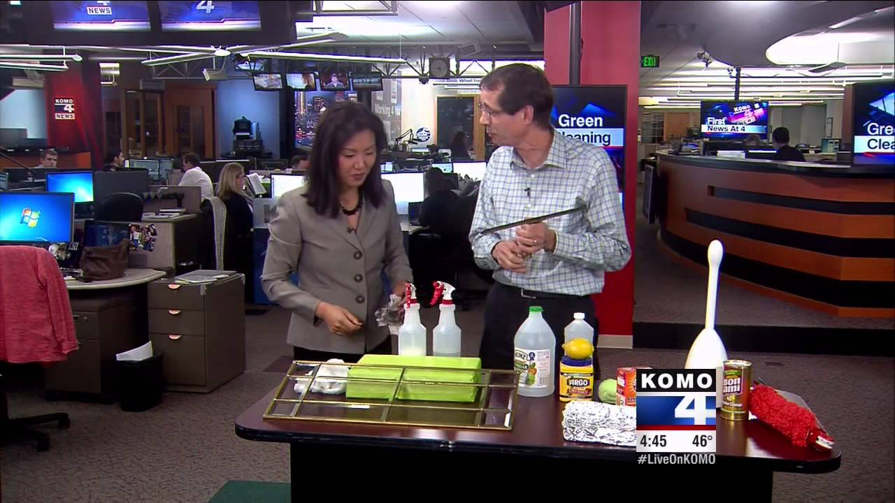 EcoConsumer on KOMO4 News: Green Cleaning