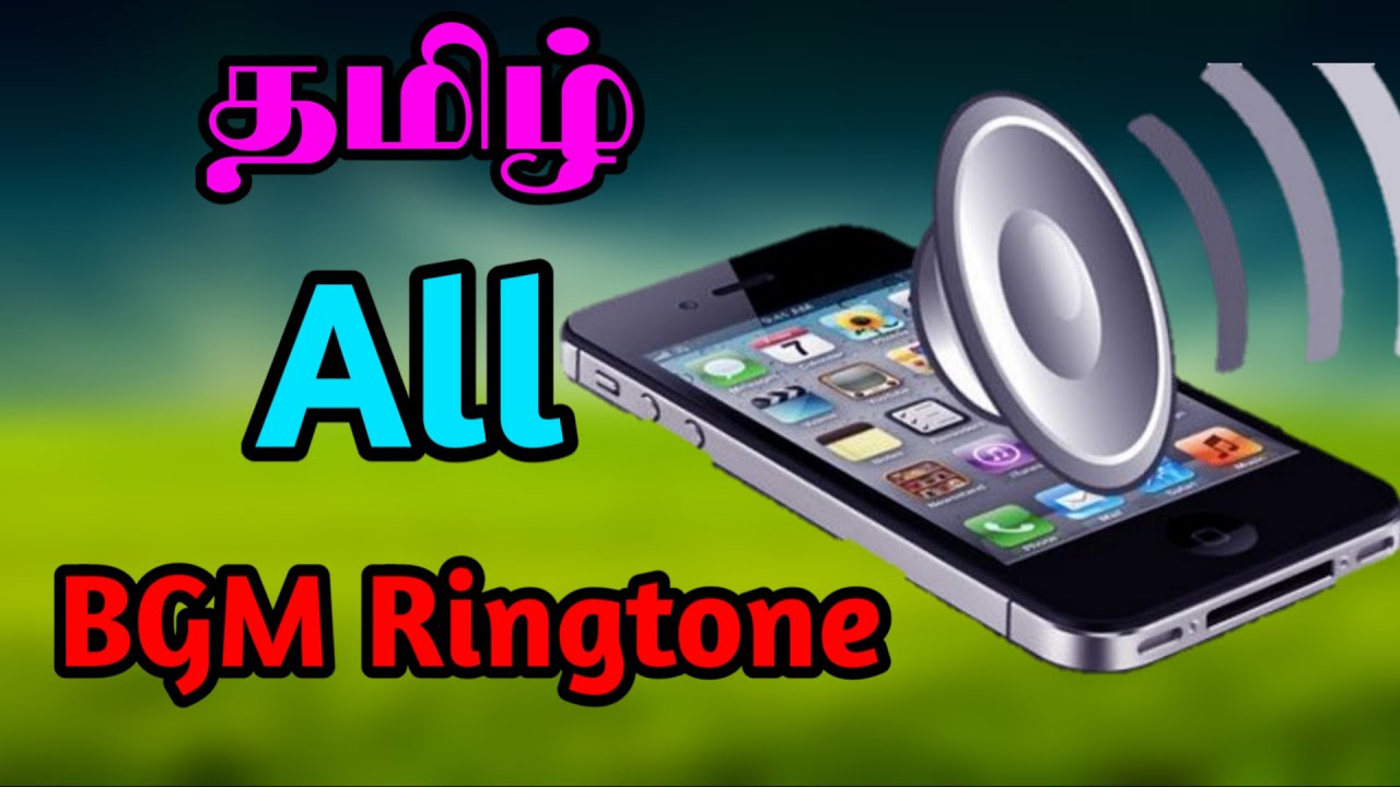 Tamil All collection Ringtone download one App  BGM Ringtone app Tamil