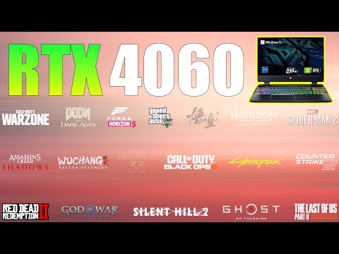 RTX 4060 Laptop : 23 Games Tested - is 8GB of VRAM Sufficient for Gaming?