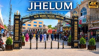Exploring The Most Busiest Market of Jhelum |Walking Tour 4k HD