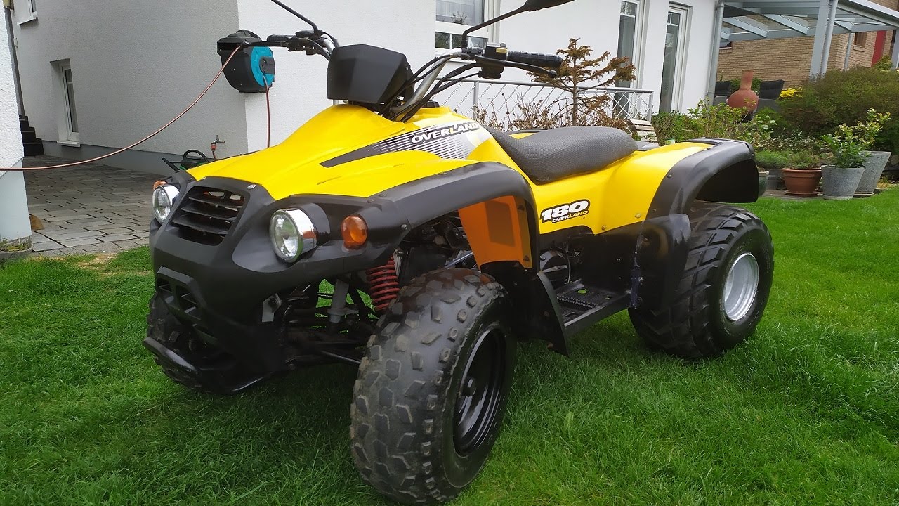 Aeon Overland 180 Quad Restauration #3 - Testfahrt!
