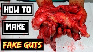 How To Make Fake Guts!! [SFX Makeup Tutorial]