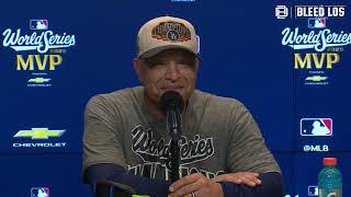 2025 World Series Dave Roberts On Back-To-Back World Series Les & Yamamotos Mvp