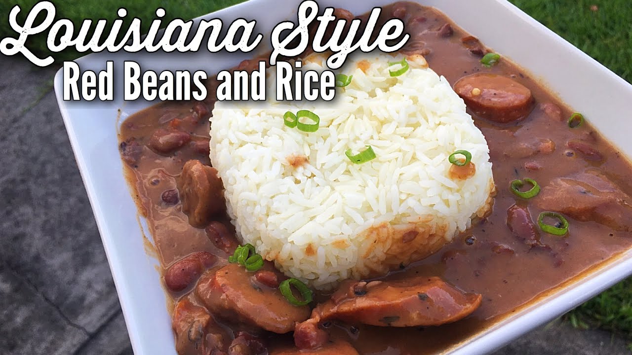 Louisiana style Red Beans and Rice/ Food Konnection YouTube