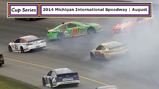 All NASCAR Crashes from the 2014 Pure Michigan 400