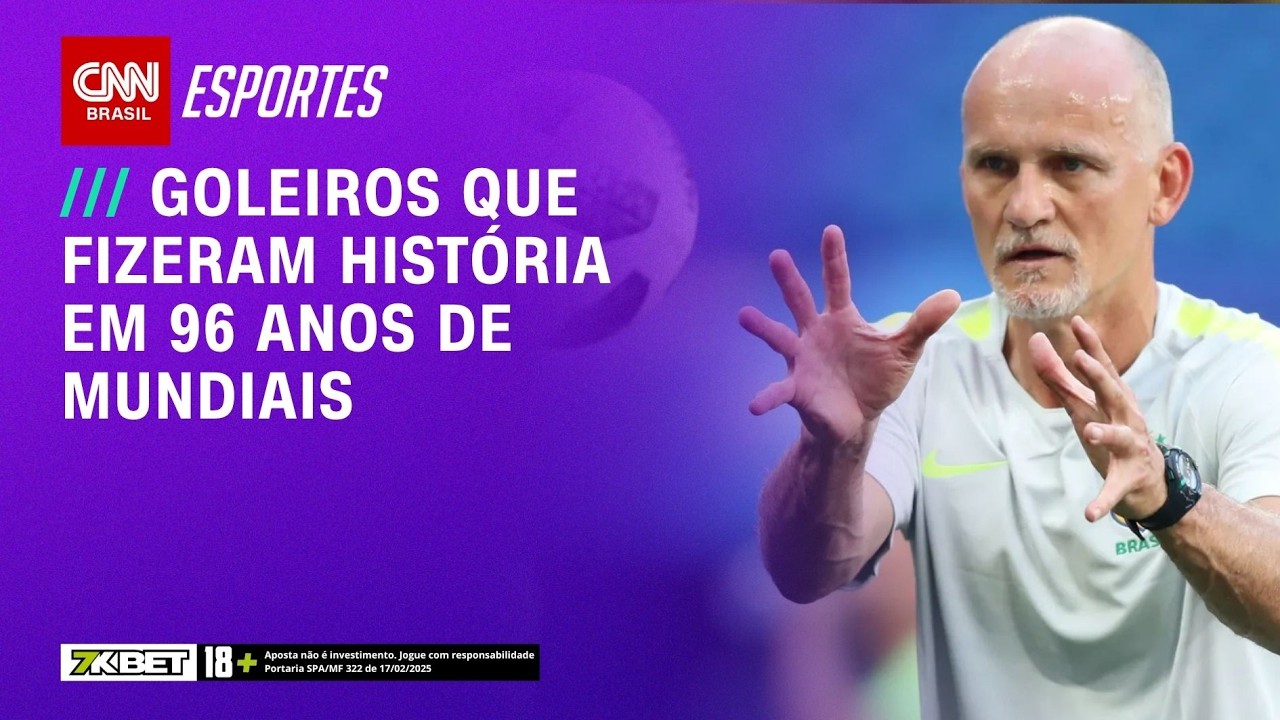 Fatos da Copa: Goleiros que fizeram história em 96 anos de mundiais | CNN PRIME TIME
