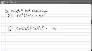 7 1 Multiplication Properties of Exponents