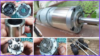 WHAT'S INSIDE 775 MOTOR PLANETARY GEARBOX | PLANETARY GEAR MOTOR