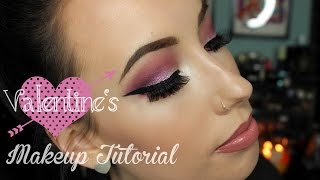 Valentine's Day Makeup Tutorial 2015 | lesleydoesmakeup