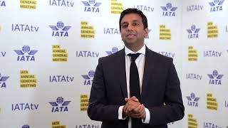 IATA AGM 2025: Hemant Mistry, Director Energy Transition, IATA at the 81st IATA AGM