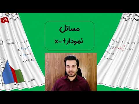 آموزش کامل حرکت شناسی ۵ نمودار مکان زمان و تستهای مرتبط با آن