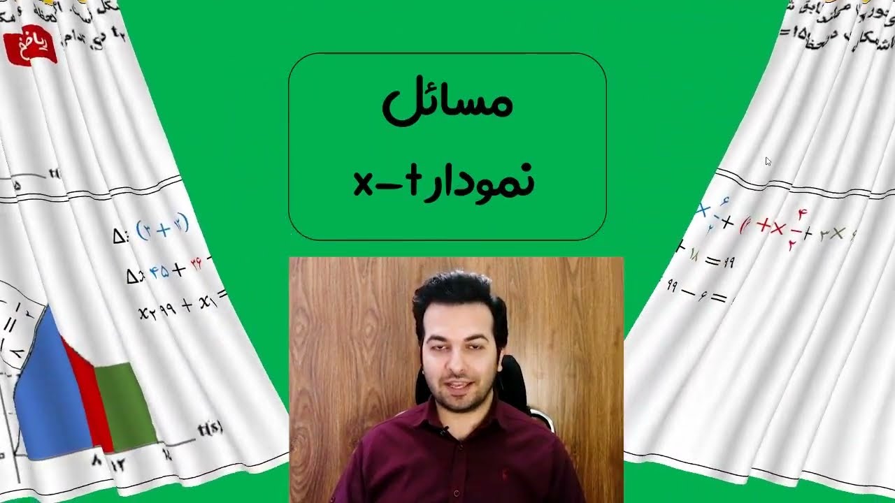 آموزش کامل حرکت شناسی ۵ - نمودار مکان زمان و تستهای مرتبط با آن