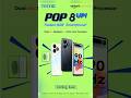 Tecno Pop 8 Smartphone #tecnopop8 #shorts #techmanthan