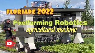 Floriade 2022 - Agricultural Machine Pixelfarming Robotics In Floriade Alemere The Netherlands