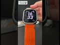 Orange you glad your iWatch just leveled up? 🍊🏋️‍♂️ #SportyAndChic #iWatch #Aulumu #shorts