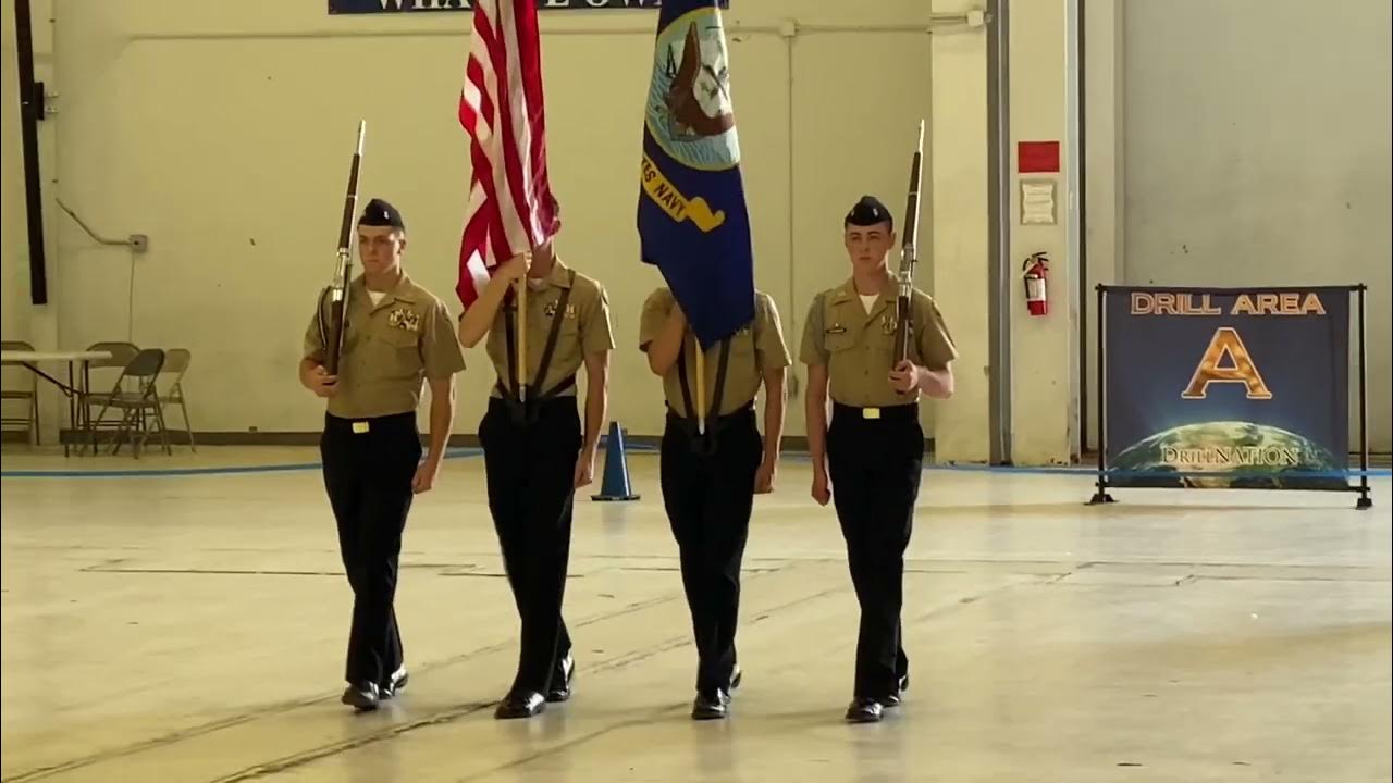 Catawba Ridge HS NJROTC Nationals Color Guard YouTube