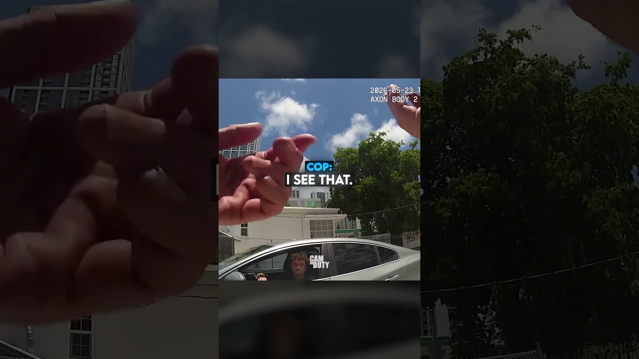 Teen Driver Gets Pulled Over On First Week #shorts #police #newdriver
