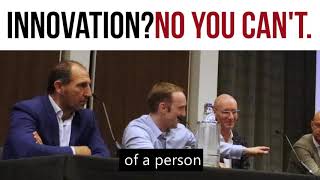 #Insurance speaker: insurance rant. Why you as an #insurer have no chance in innovation.
