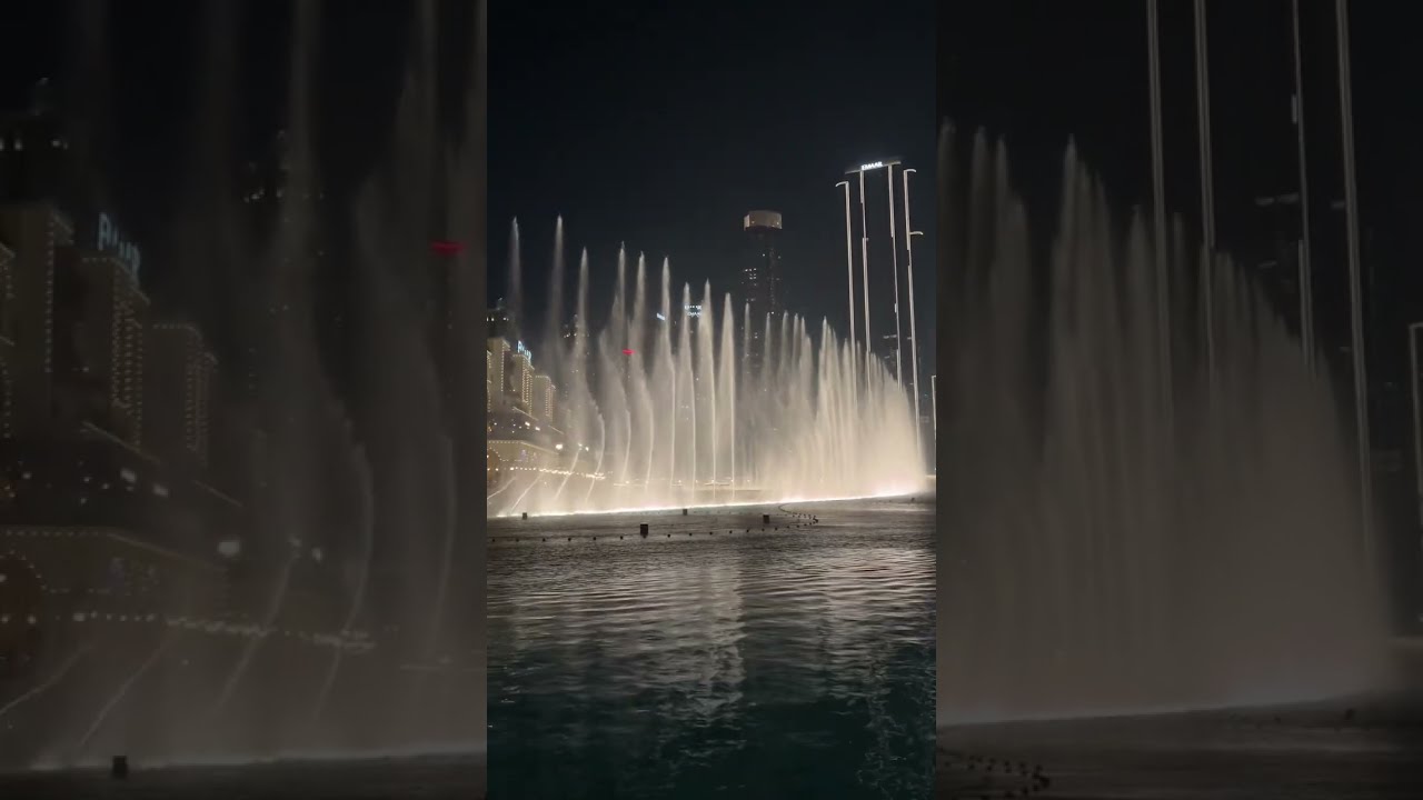 Moments at the Burj Khalifa: The Water Dance Spectacle 
