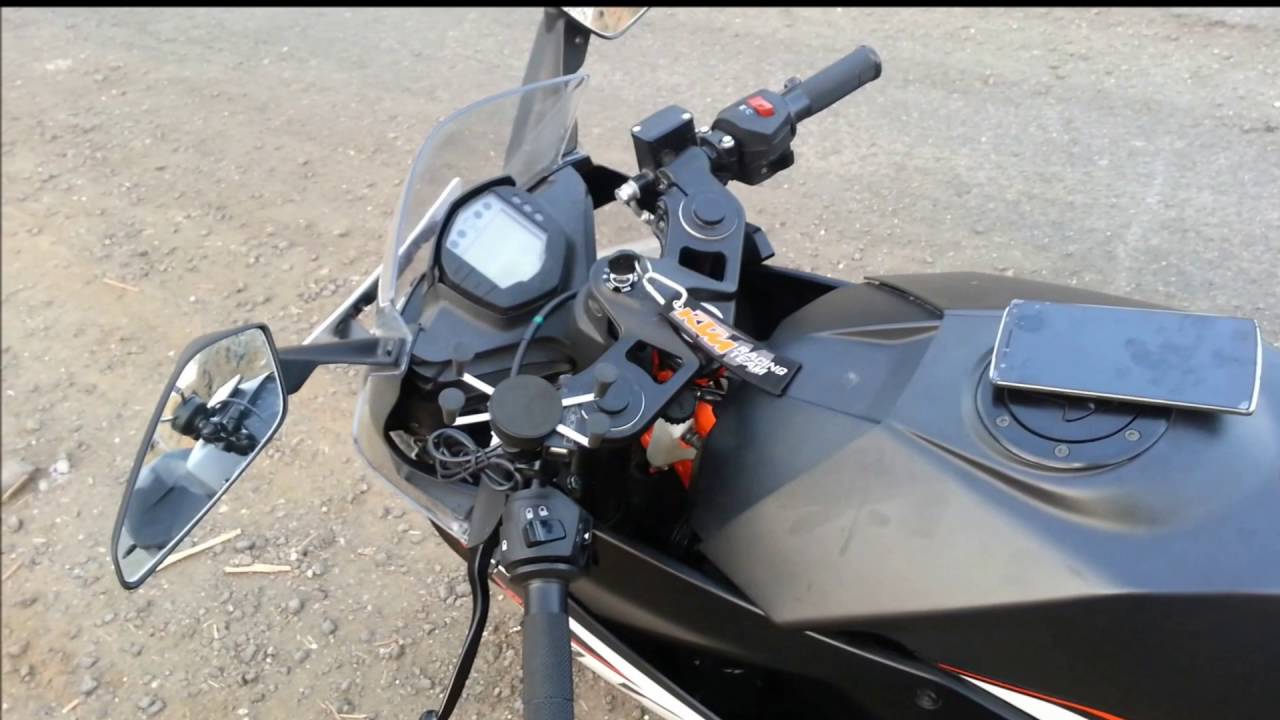 Phone holder+Charger for KTM RC 200 
