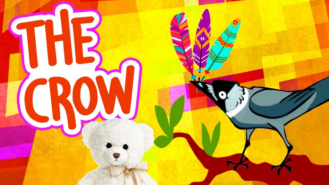 The Crow, Aesops Fables | Children's Book Read Aloud | Ms. Becky & Bear ...