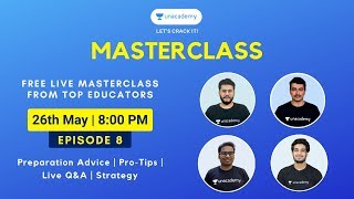 Ep8 Master Class | Mudit Gupta, Venkatesh Chaturvedi, Prakash Kumar, & Anuj Garg