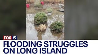 Long Island homeowners struggle with flooding