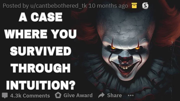 WHEN HAS INTUITION SAVED YOUR LIFE? 💀